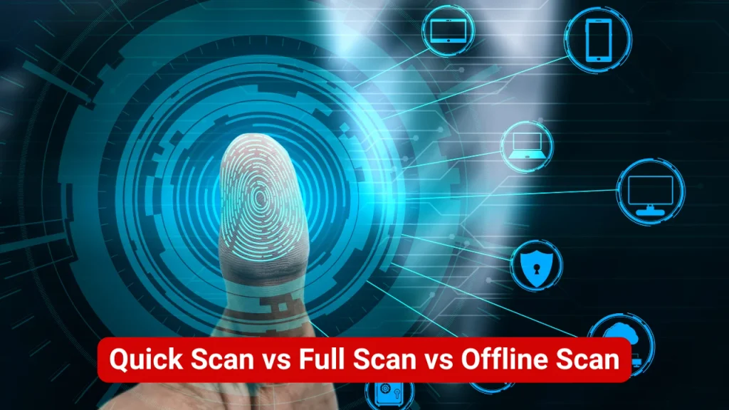 Quick Scan vs Full Scan vs Offline Scan